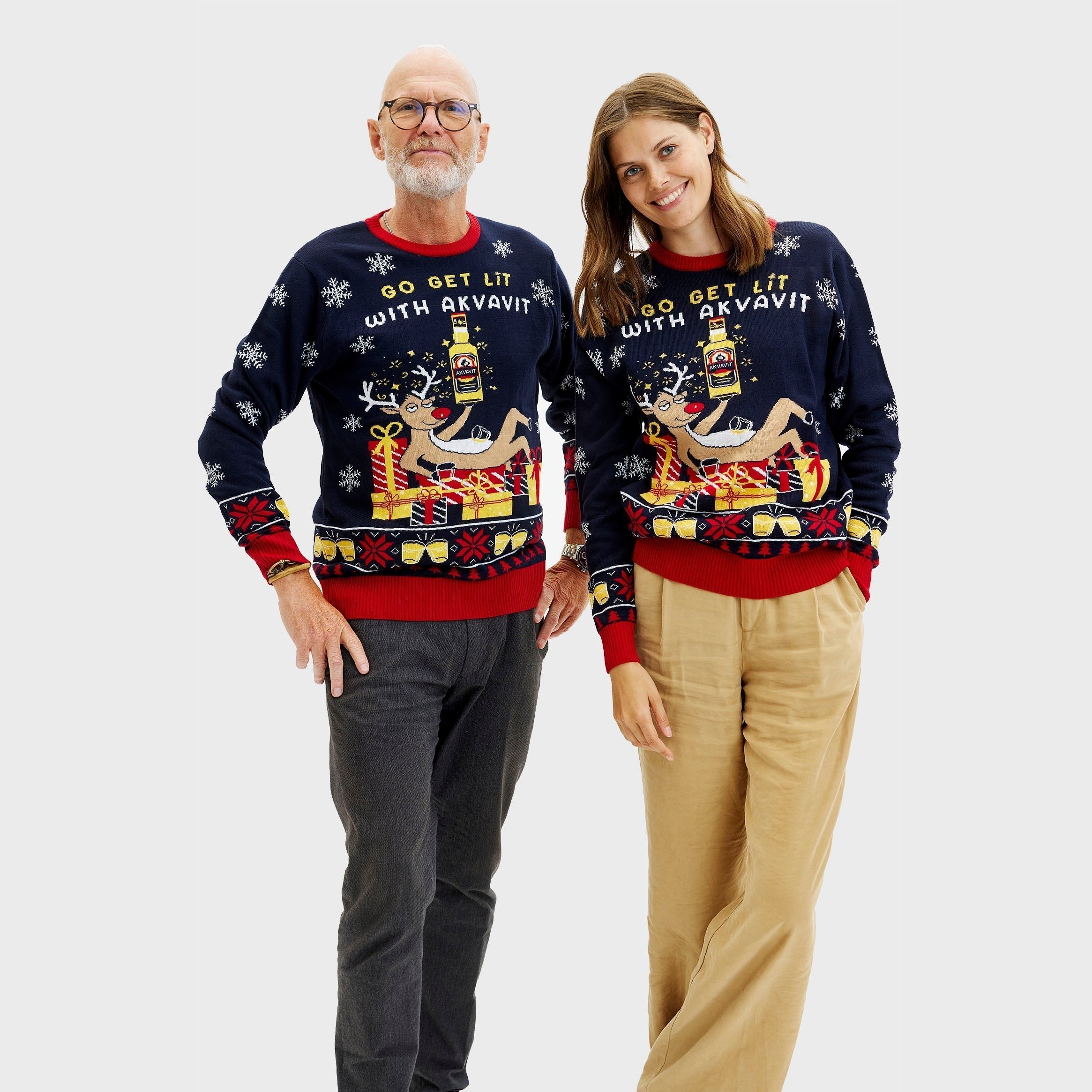 Akvavit Christmas Sweater β Men